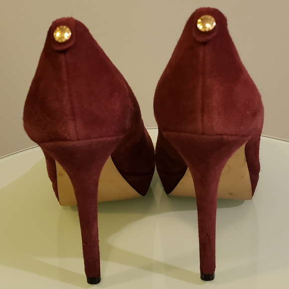 Michael by Michael Kors York Suede Platform Pumps - Picture 3 of 8